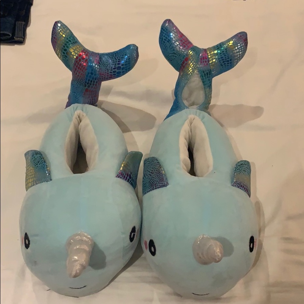 Unicorn slippers
